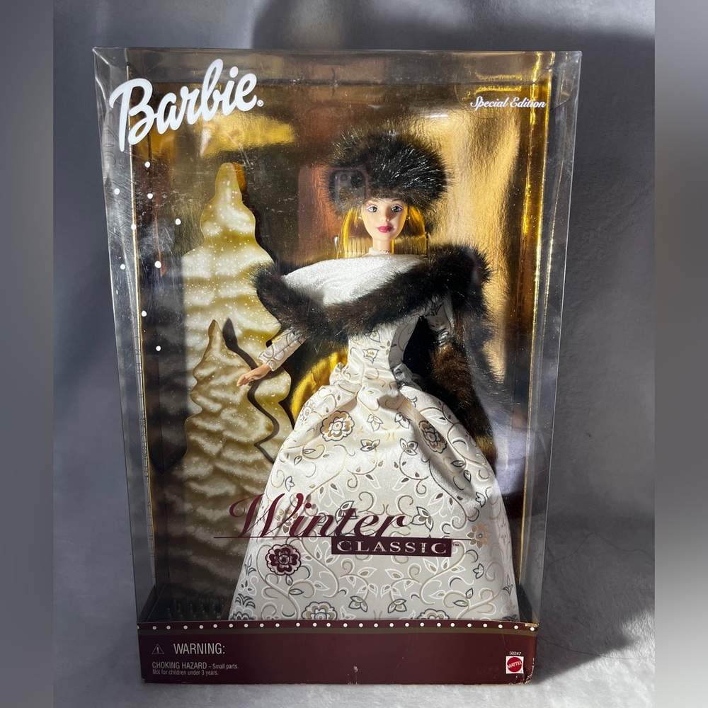 NWT Barbie Doll Winter Classic Special Edition 2001